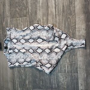 Women's Snakeskin Bodysuit